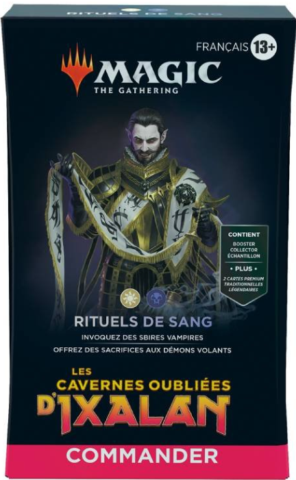 MTG Deck Commander Rituels de Sang Les Cavernes Oubliées d Ixalan