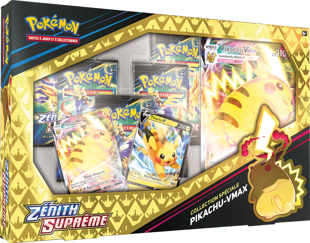 Pokémon Coffret Pikachu Vmax Zénith suprême