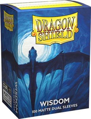 100 Dragon Shield Dual matte Widsom