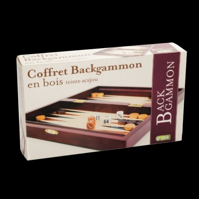 Backgammon Acajou 28 x 15 cm