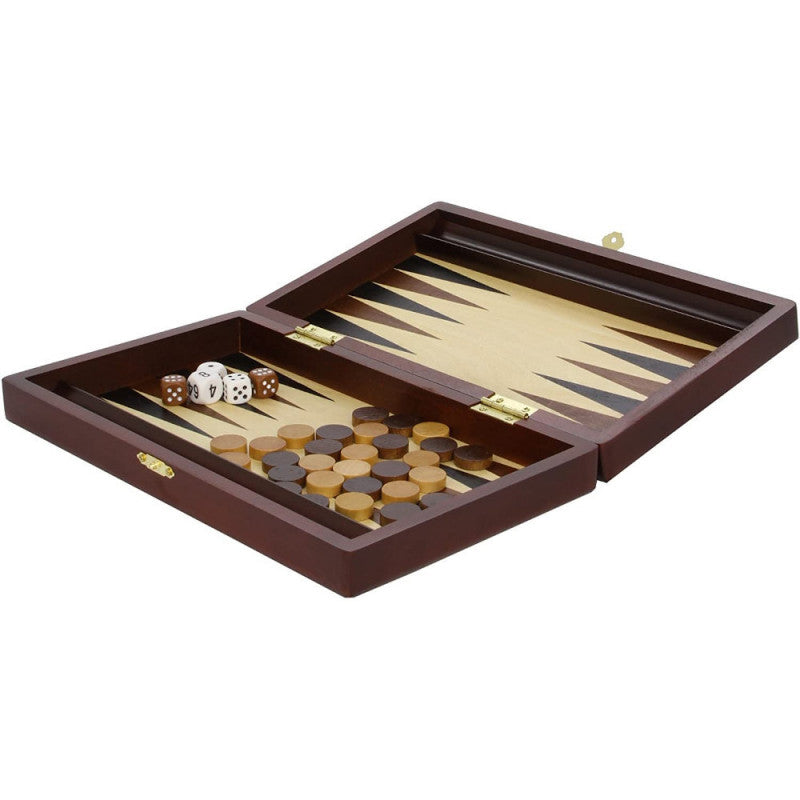 Backgammon Acajou 28 x 15 cm