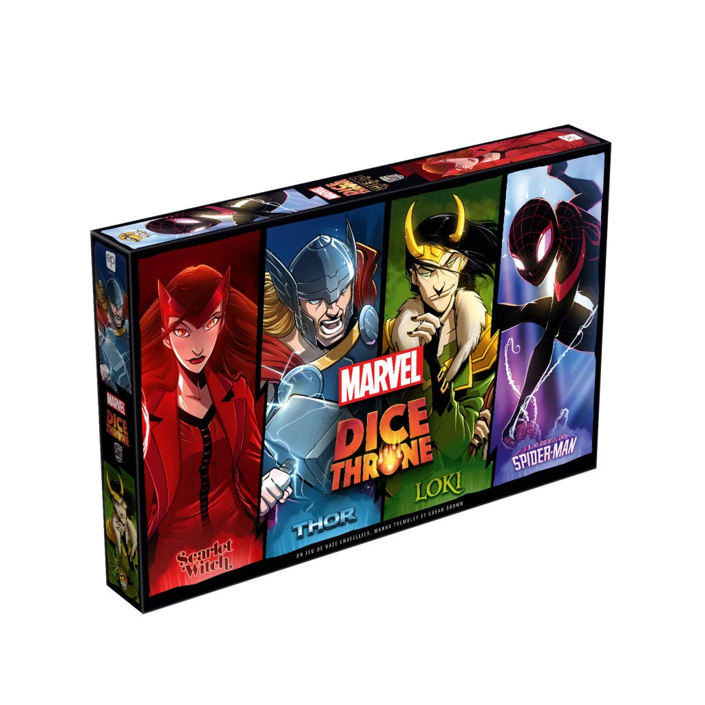 Dice Throne Marvel Scarlet Thor Spider-man Loki