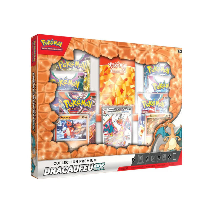 Coffret premium dracaufeu ex