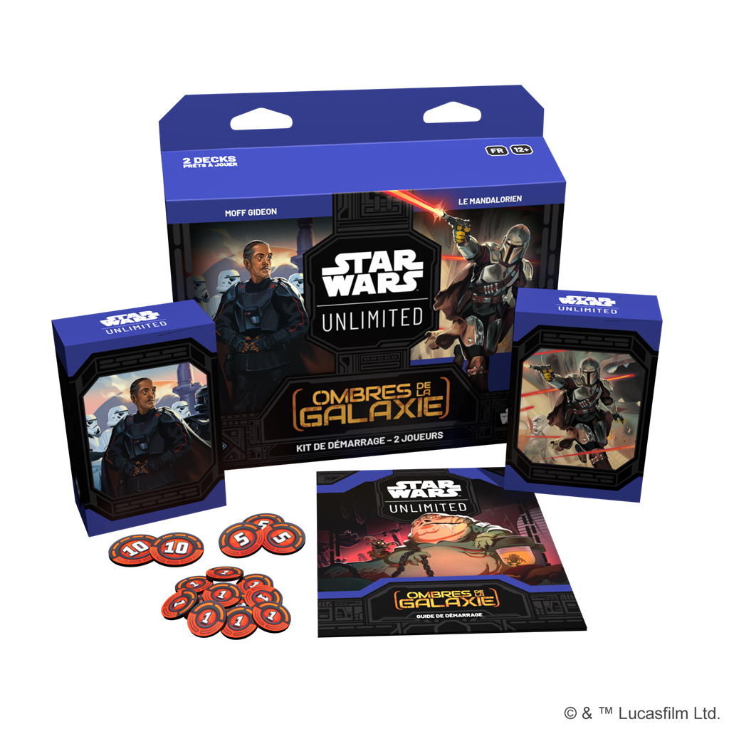 Star Wars Unlimited Ombre de la Galaxie Starter Deck FR