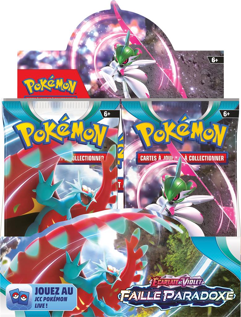 Pokemon EV04 Faille Paradoxe Display