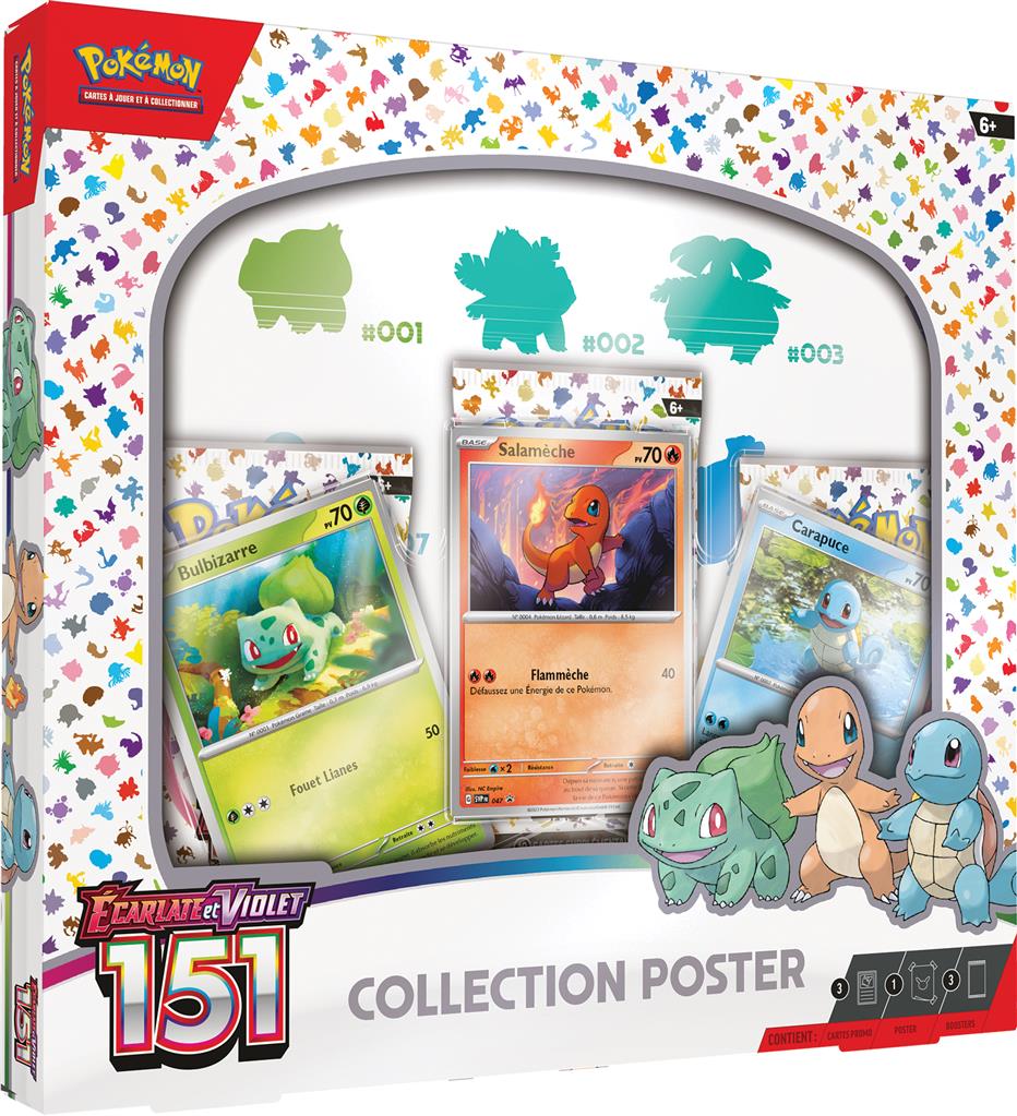 Pokemon 151 Ev3.5 Coffret Poster 151