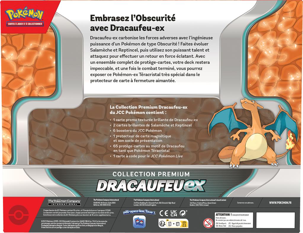 Pokemon Coffret Premium Dracaufeu EX