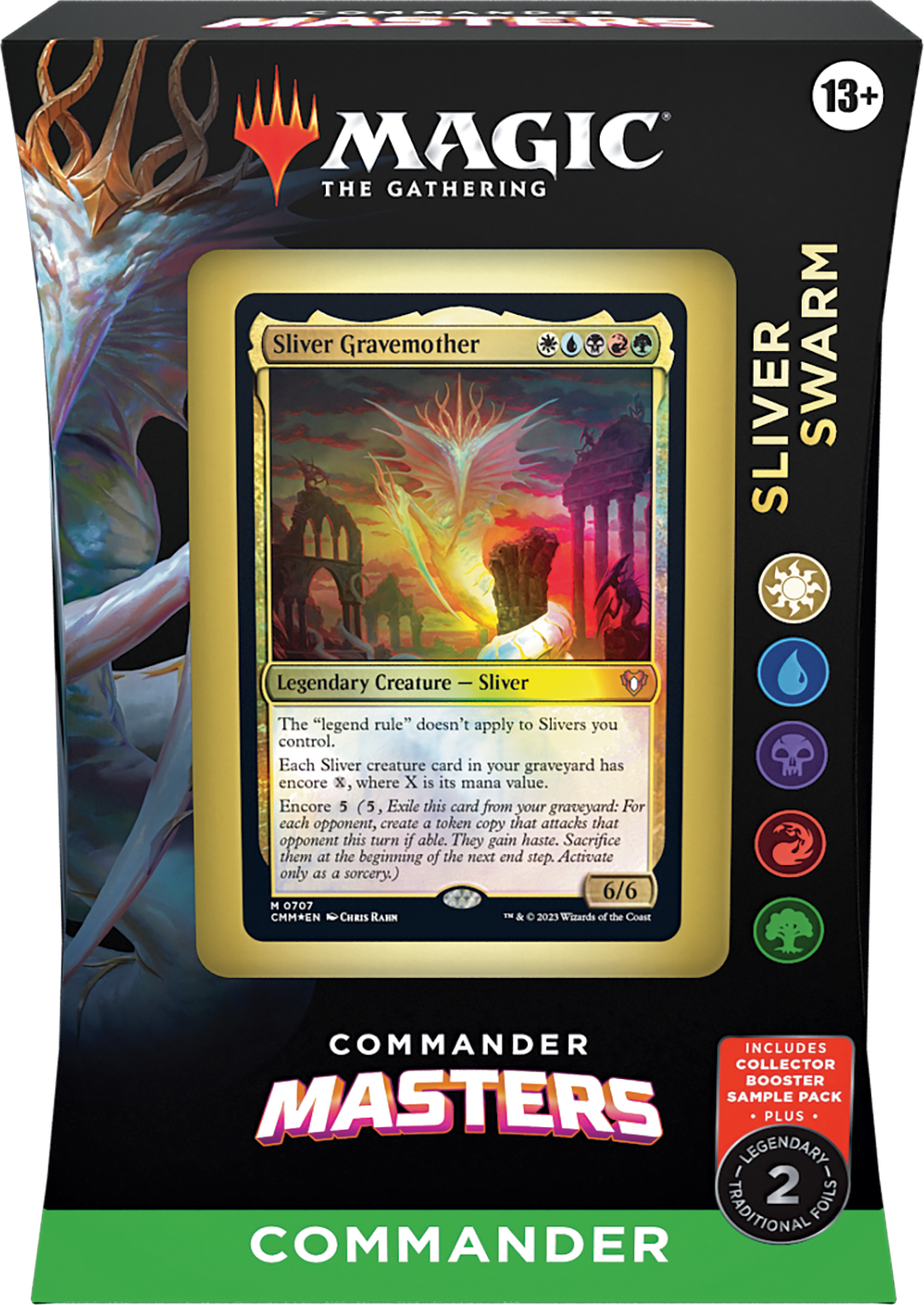 MTG Commander Masters Deck Essaim de Slivoides