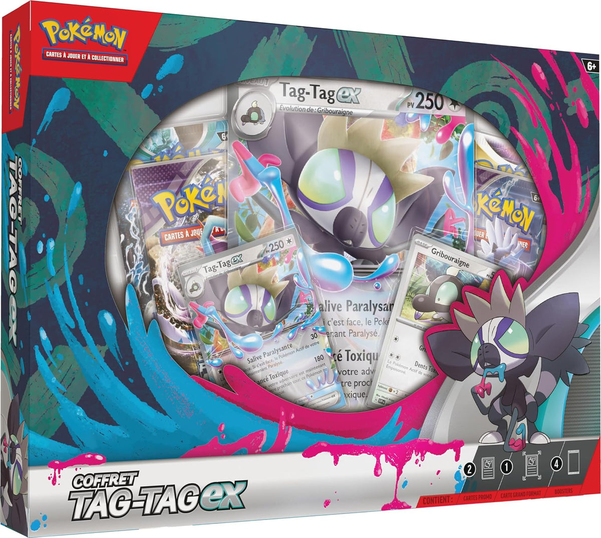 Pokemon coffret Tag-Tag EX EV05