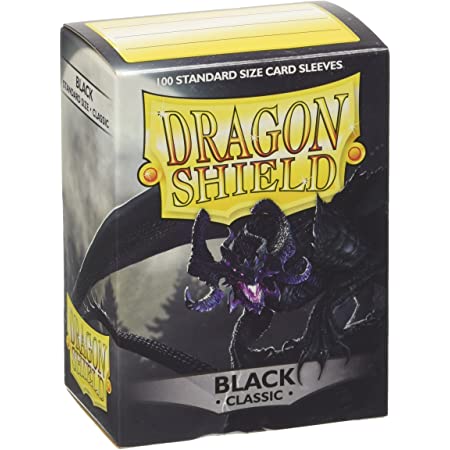 100 Dragon Shield Classic Black image Accessoire de Jeux