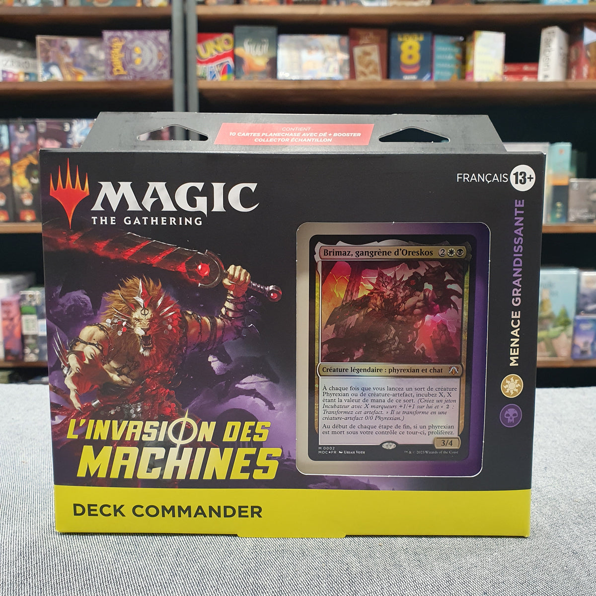 MTG L Invasion des machines - Commander Deck Menace Grandissante