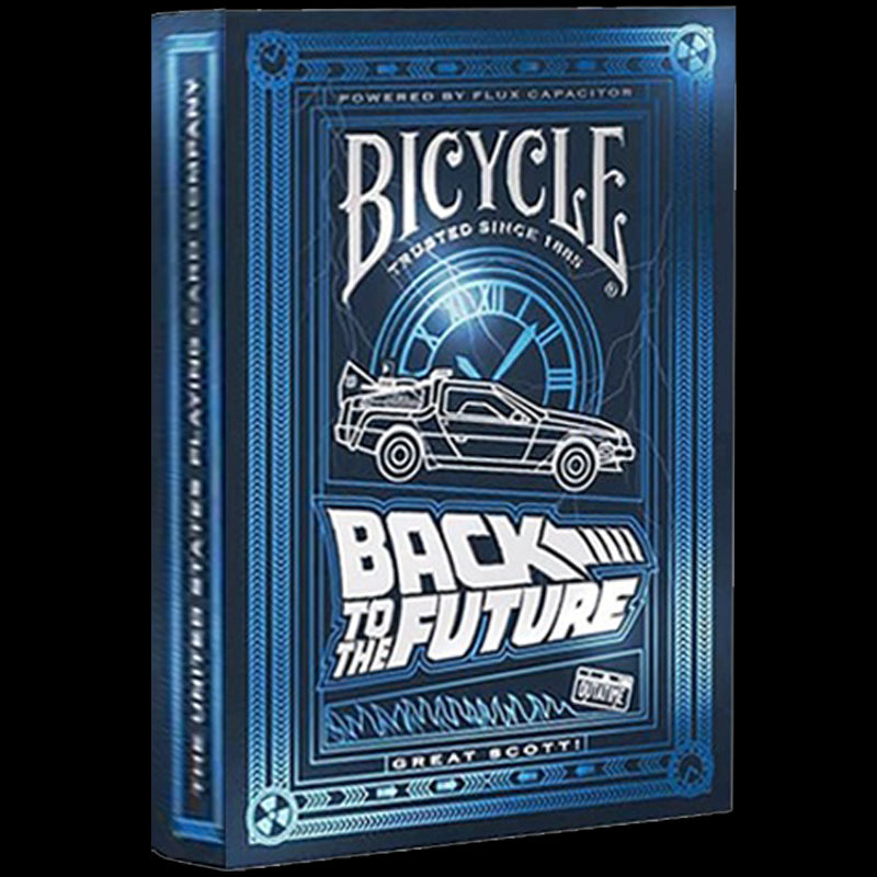 Cartes Bicycle - Retour vers le futur