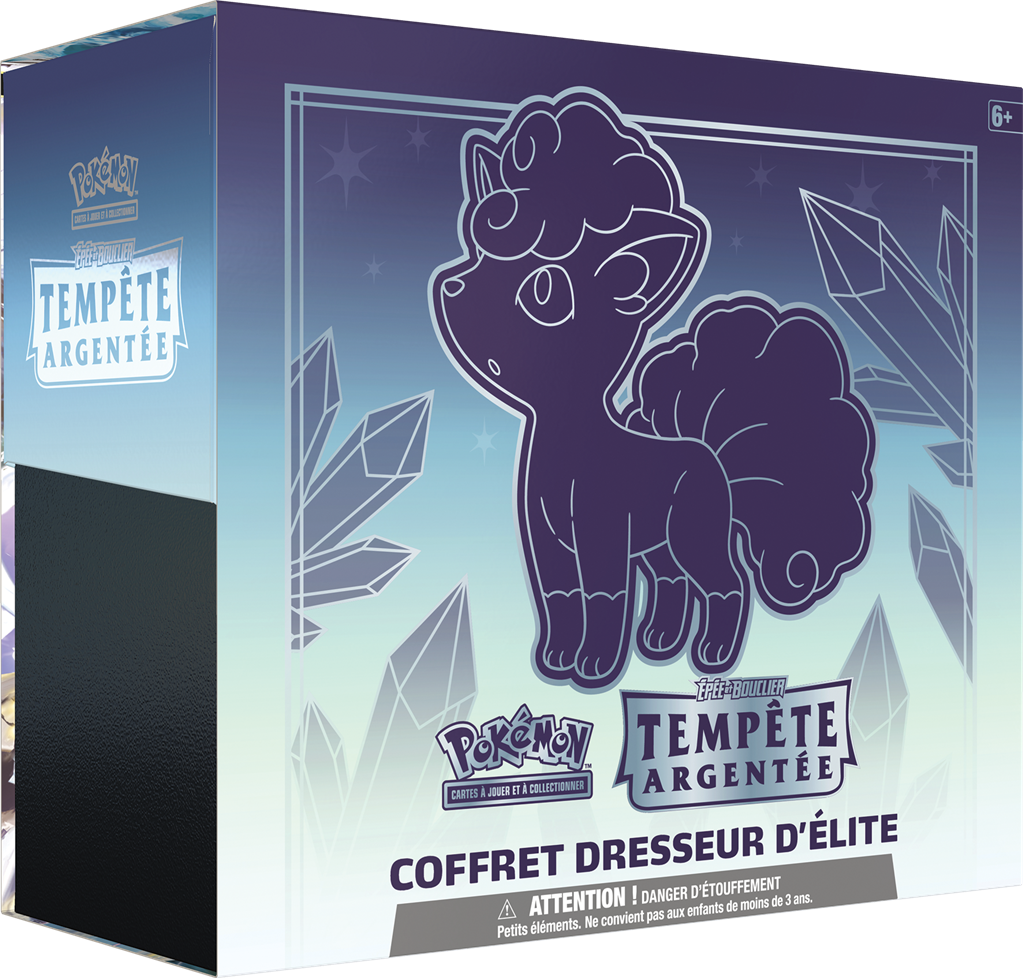 Pokemon Coffret Goupix dresseur d&#39;élite Tempête Argentée