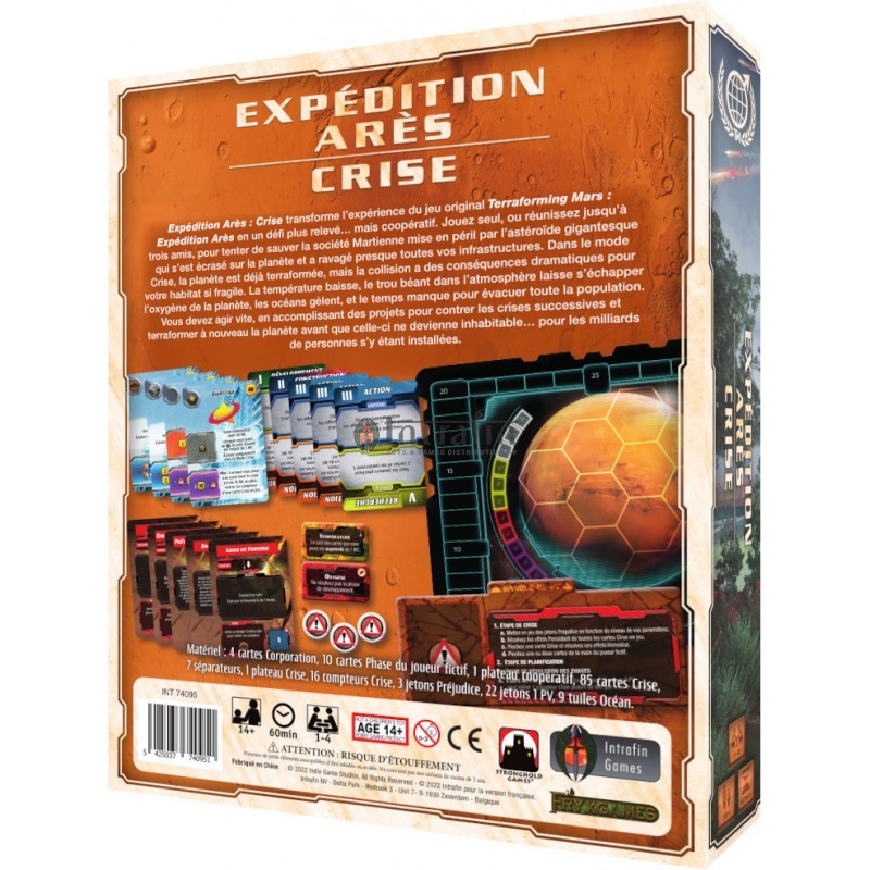 Terraforming Mars Expedition Ares Crise